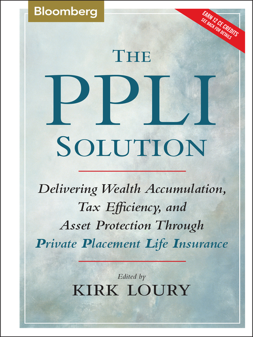 Title details for The PPLI Solution by Kirk Loury - Available